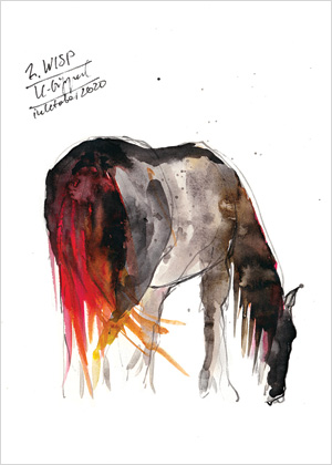 Wisp II - plakat, Paper Horses